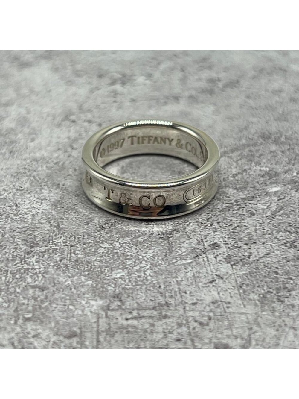 Tiffany & Co 1837 Ring Silver